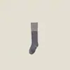 Calcetines Pequeños para Piernas Delgados Ligeramente Compresivos Calcetines Apilados Calcetines de Niño para Otoño e Invierno Hasta la Rodilla Tubo Largo Calcetines de Algodón a Juego de Colores Espesos Tubo Alto Calcetines para Muslo