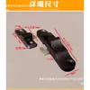 Cerradura para Mosquitero Plegable Cerradura de Ventana de Malla King Kong 50 Piezas Cerradura de Gancho para Mosquitero Pestillo de Ventana de Mosquitero de Empuje-Tire Anti-robo Hebilla de Cerradura