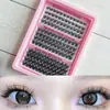 Cílios Postiços Transfronteiriços, Tridimensionais, Volumosos e Espessos, Maquiagem para Olhos Profundos Europeia e Americana, Vibe Mestiça Asiática, DIY da Amazon