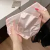 Venda Direta de Fábrica Bestseller Transfronteiriço Calcinhas Sexy de Renda com Laço para Mulheres Tanga de Tela com Recortes em Cetim de Cintura Baixa