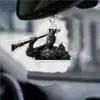 Colgante para Coche de Serie Mito Negro Wukong Personalizado Transfronterizo Acrílico Plano Colgante 2D Hogar