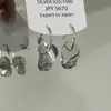 Aretes de Lujo Ligero y Exquisitos de Lentejuelas de Cristal Cuadrado para Mujer, Aretes Geométricos Elegantes de Nicho, Estilo Cool, Joyería de Alta Gama para las Orejas