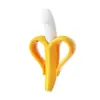 Juguete de Silicona con Forma de Plátano para Morder para Bebés con Ventosa, Palito para Morder de Grado Alimenticio, ¡El Más Vendido!