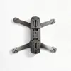 Marco de drone de fibra de carbono 3K marco multirotor para fotografía aérea y topografía marco de cuatro ejes de fibra de carbono procesamiento CNC no estándar