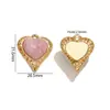 Joyas Transfronterizas Colgante de Piedra Natural Collar de Lujo Accesible Accesorios Colgante Acero Inoxidable DIY Cadena de Suéter Hecha a Mano Accesorios para Mujer