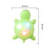Luz Trasera de Tortuga de Dibujos Animados Bicicleta Sensor Inteligente Luz de Advertencia Luminosa de Larga Duración Equipo de Ciclismo Luz para Coche de Niños