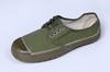 65 Zapatos de Goma Verdes Zapatos de Entrenamiento Militar para Estudiantes Zapatos de Liberación de Caña Baja Zapatos de Trabajo de Protección Laboral para Exteriores Tenis Amarillos Zapatos de Lona Anticuados