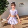 [Oferta de Liquidación] Traje de Baño Infantil Niñas Separados Vestido Falda de Moda Lindo Traje de Baño para Niñas Venta al por Mayor para Niños y Niños de Edad Media