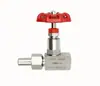 Válvula de Aguja para Manómetro con Rosca Interna y Externa de Acero al Carbono/Acero Inoxidable 304 Válvula de Cierre para Soldar con Rosca Externa J21W-160P