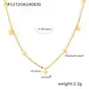 Collar de clavícula con lentejuelas de diamantes brillantes y estrellas de lujo ligero europeo y americano, estilo nicho Ins, exquisito collar de acero de titanio con estrellas