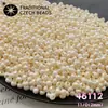 Importado da República Tcheca Preciosa 46112 Contas de Amendoim Cor Pérola, Contas de Arroz, Contas de Gota d'Água, Materiais de Acessórios para Decoração DIY Feitos à Mão