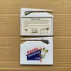 Venta caliente abrecartas de negocio americano antiguo poner abrecartas de tarjeta de presentación abrecartas con tarjetero abrecartas 2 en 1