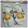 En stock Corea del Sur Dongdaemun Primavera y Verano Nuevo Lindo Oso de Dibujos Animados Conejo Pato Calcetines de Silicona Antideslizantes para Mujer