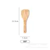 Kaimu utensílios de cozinha domésticos colher espátula de madeira espátula de cozinha espátula de madeira frigideira antiaderente espátula de cozinha espátula de madeira pá de fritura