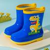 Botas de Lluvia para Niños Niñas Botas de Lluvia de Dinosaurio Zapatos Impermeables para Exterior Ligeras Antideslizantes Botas de Lluvia Zapatos para el Agua de Jardín de Niños para Cabello