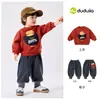 Conjunto de otoño para niño Dudu, ropa elegante para bebé y niños, sudadera y pantalón para niña, ropa para niños para primavera y otoño