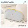 Bolsa de Almacenamiento para Ropa Interior Tres en Uno Portátil de Viaje Organizador de Ropa Interior y Calcetines Esencial de Viaje para Artículos Personales