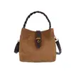 Bolso de mano nuevo de comercio exterior transfronterizo, bolso tipo cubo moderno y elegante para mujer, con un diseño único, adecuado para el trabajo diario, y se puede llevar como bolso de hombro o bolso cruzado