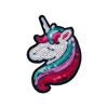 Lentejuela Unicornio Serie Animal Cabeza de Caballo Dibujo Animado Bordado Tela Pegatina Adhesiva Computadora Bordado Pegatina Parche para Agujeros DIY