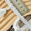 Cerdas de Hilo de Algodón para Escoba 4.5cm Color Sólido Borla Cortina Cojín Mantel Encaje DIY Accesorios de Decoración Hechos a Mano en Stock