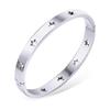Pulseras de Acero Inoxidable Huecas con Forma de Estrella Estilo Sencillo, Varios Estilos, Pulseras Novedosas, Artículos Populares de Comercio Electrónico, Exquisitas y en Stock