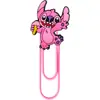 Clips de Papel Coloridos Serie Stitch Temu Diseño de Nicho Lindo Regalo para Agenda Suministros de Oficina Clips de Papel