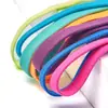 1cm elástico grueso doble cara mate cepillado gamuza patrón horizontal banda de goma cuerda para el pelo accesorios para el cabello peluca con cinta deportiva