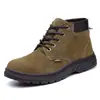 Sapatos de Segurança Antiderrapantes Masculinos de Inverno Transfronteiriços, Anti-Impacto, Anti-Perfuração, Forrados com Lã, Espessados, Isolados, Sapatos Casuais Leves, Sapatos de Trabalho