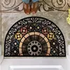 Tapetes de Entrada Florais Americanos para Dropshipping Temu Tapetes Antiderrapantes para Porta de Entrada Retrô Tapetes de Chão Absorventes de Água Resistentes ao Desgaste para Banheiro