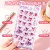 Adesivos Fofos em Relevo 3D para Crianças e Meninas, Adesivos de Unha, Adesivos de Diamante de Cristal, Adesivos de Decoração para Celular