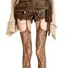 Verão cantor principal retrô roxo rima jacquard suspensórios meias sexy puro feminino y2k shibuya garotas quentes subcultura punk