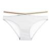 Nueva ropa interior femenina de cintura baja de seda helada sin marcas, bikini sexy con cinta adhesiva, bragas para mujer