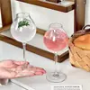 Taza de café de estilo ins nórdico, taza especial para degustación de aromas, vaso de cristal con tallo alto, copa de champán creativa para restaurante, copa de vino de frutas