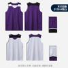 Traje de uniforme de baloncesto de doble uso uniforme de entrenamiento para competencia escolar deportes secado rápido estudiantes jersey de doble uso compra grupal personalización