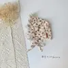 Chapéus para Bebês e Crianças Pequenas Primavera e Outono Novo Estilo Proteção Auricular e Craniana para Meninas Chapéu de Princesa do Palácio com Cadarço