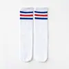 Calcetines de Algodón a Rayas para Niños, Media Pantorrilla 35cm, Calcetines de Estudiante, Estilo Academia, Calcetines a Rayas por Encima de la Rodilla para Niños, Venta al por Mayor