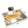 Venta Directa de Fábrica Báscula Electrónica Grande para Mascotas para Gatos y Perros 60kg Báscula de Plataforma Pequeña Báscula para Mascotas Comercial Tipo Dividido