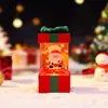 Porta lápices de Santa Claus con luz nocturna, nuevo producto transfronterizo, decoración creativa para Nochebuena, regalo para niños, venta al por mayor