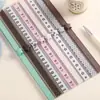 Chocolate a la menta estrella origami estrella de la suerte tiras finas deseo estrellas pequeñas doblar papel de colores doblar pentagrama tiras de papel