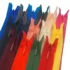 Ykk Nº. 2 Zíper Invisível com Fechamento em Ponta e Borda de Tela com Cabeça em Gota para Vestidos Cheongsam, Fronhas e Capas de Edredom, Zíper Ykk Universal em Estoque