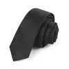 Corbata de Poliéster Atada a Mano de 5 cm Nueva 2025 Corbata para Hombre Rayas Casual de Negocios Ejecutivo Caballero Personalizada Venta al por Mayor