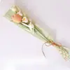 Tulipán Lirio del Valle Tejido a Mano Ramo Individual Exquisito Regalo Festividad Día de San Valentín Día de la Madre Día del Maestro