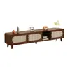 Mueble de TV Wind Usado para Sala de Estar en Casa, Soporte de TV Moderno Simple de Pie para Apartamentos Pequeños, Juego de Mesas de Café Multifuncional