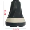 Colección de Accesorios para Bastones de Trekking de Exterior, Cubre Pies para Punta de Bastón, Cubre Puntas de Bastón, Muletas, Cubre Pies de Plástico con Espaciadores Metálicos en el Interior