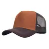 Nueva gorra de malla transpirable con combinación de colores de moda para leche de té, escuela, deportes, sombrero de protección solar, se puede hacer con LOGOTIPO