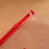 Bolsa transparente con cremallera al por mayor de fábrica bolsa de plástico autosellante suministros para estudiantes papelería bolsa para documentos logo imprimible