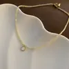 Colar de Suéter com Contas de Pedra Ágata Vermelha Turquesa Natural para Mulheres, Acessórios para Camadas de Primavera, Corrente de Clavícula de Alta Qualidade