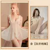 Lingerie para seios pequenos, sedutora e quente, novo roupão de dormir sexy plus size para flerte 2025, roupa de dormir pura e atraente para noite de encontro, uniforme