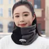 Chapéu masculino inverno à prova de vento máscara facial aquecedor de pescoço para ciclismo proteção contra frio balaclava grossa com veludo extra artefato quente proteção de pescoço aquecedor de pescoço feminino