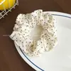 Anillo para el pelo de intestino grueso de estrella coreana alto sentido alto valor de belleza estilo universitario ins cuerda para la cabeza dulce perezoso estilo ballet banda de goma